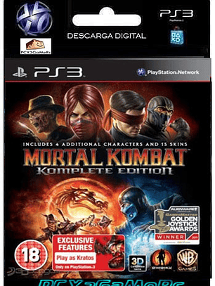 ps3 Mortal Kombat Komplete Edition