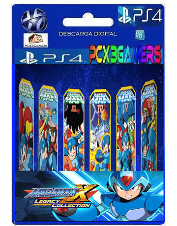 PS4 Mega Man Legacy Collection PCx3GAMERS