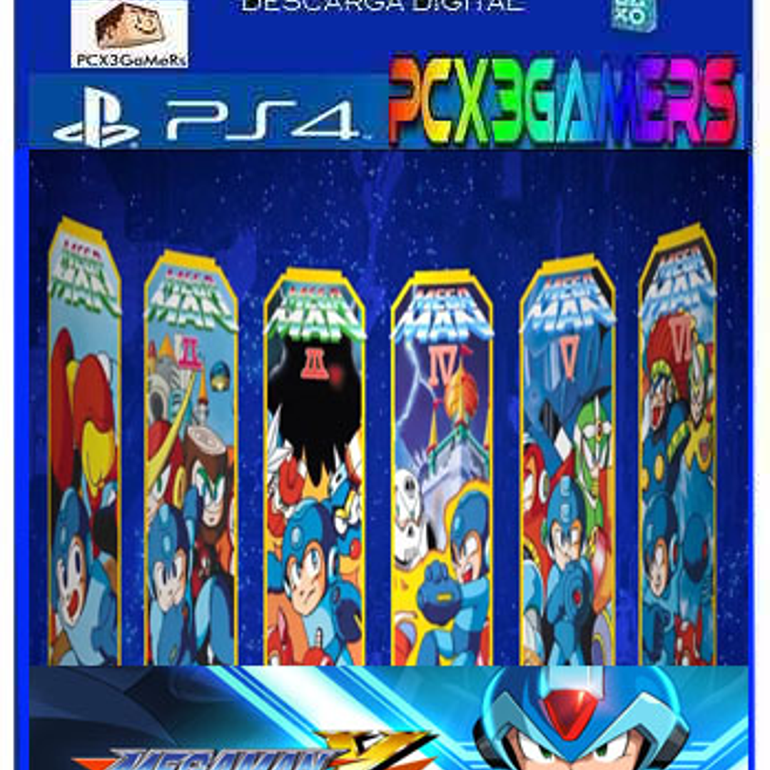 PS4 Mega Man Legacy Collection PCx3GAMERS 2
