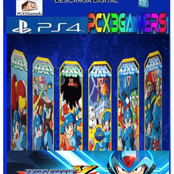 PS4 Mega Man Legacy Collection PCx3GAMERS 2