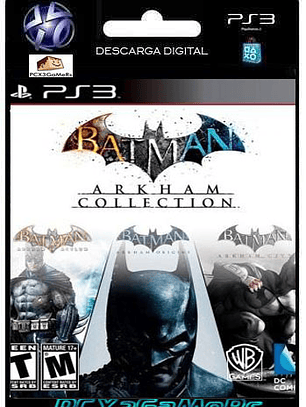 ps3 Batman Arkham Collection PCX3GAMERS