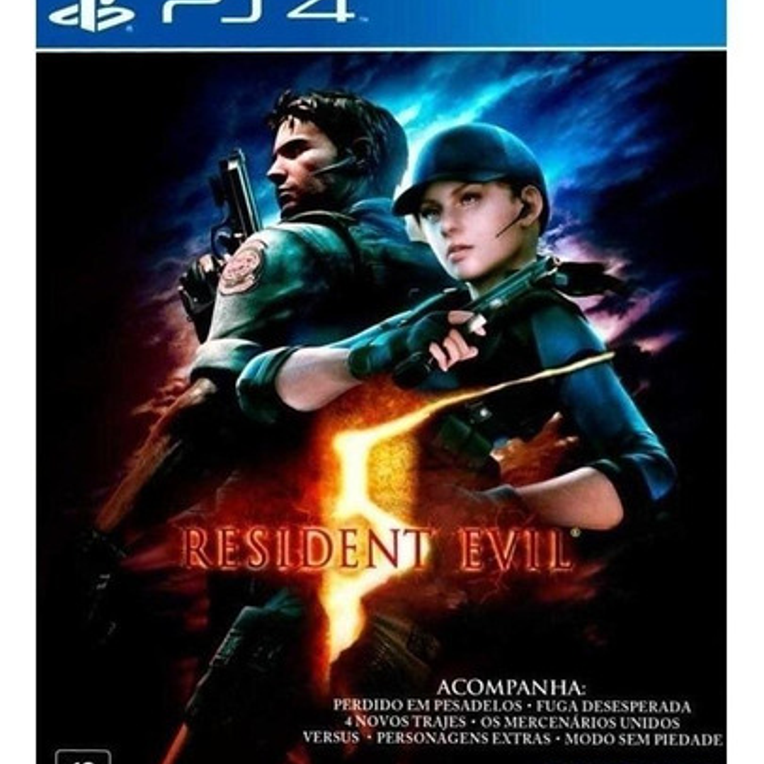 Resident Evil 5  Standard Edition Capcom Ps4 Digital 1
