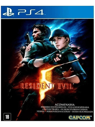 Resident Evil 5  Standard Edition Capcom Ps4 Digital