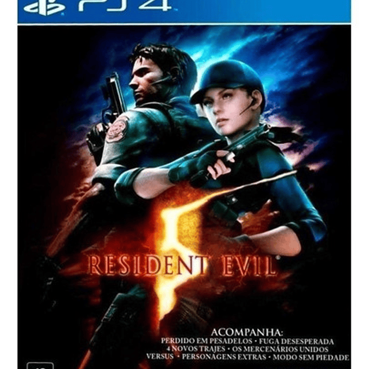 Resident Evil 5  Standard Edition Capcom Ps4 Digital 1
