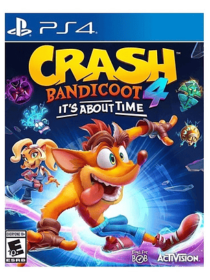 Crash Bandicoot 4: Its About Time  Standard Edition Activision Ps4 Digital