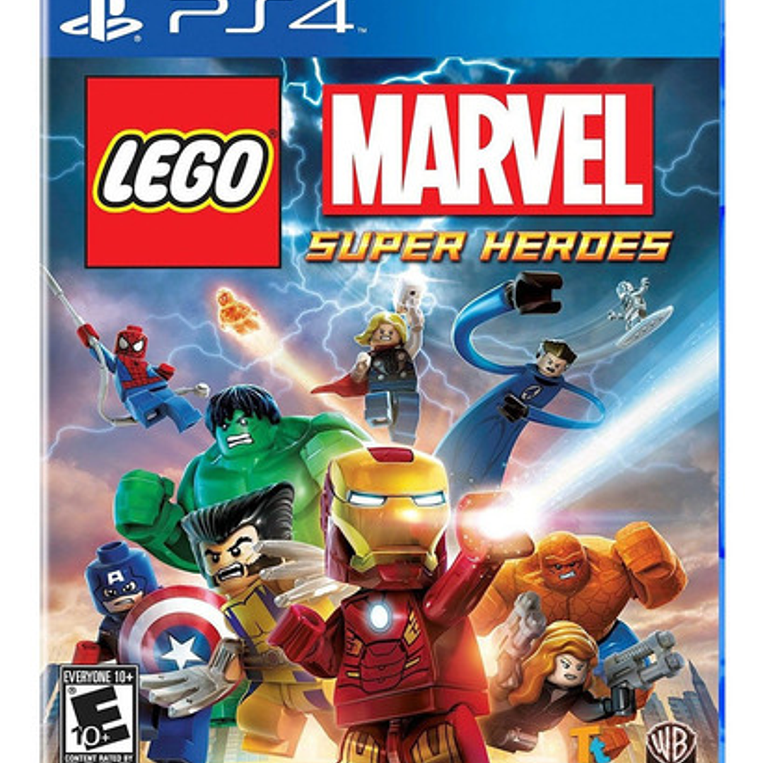 Lego Marvel Super Heroes  Marvel Super Heroes Standard Edition Warner Bros. Ps4 Digital 1