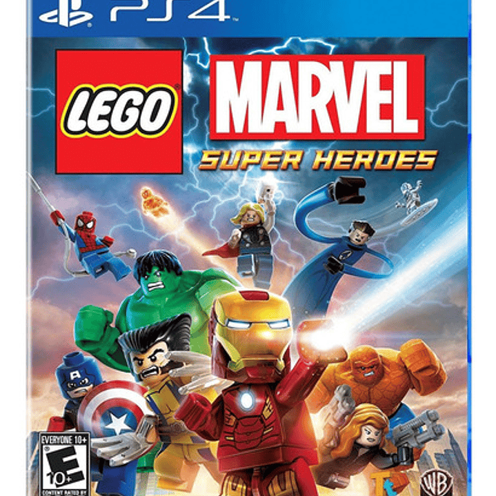 Lego Marvel Super Heroes  Marvel Super Heroes Standard Edition Warner Bros. Ps4 Digital 1
