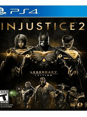 Injustice 2  Injustice Legendary Edition Warner Bros. Ps4 Digital