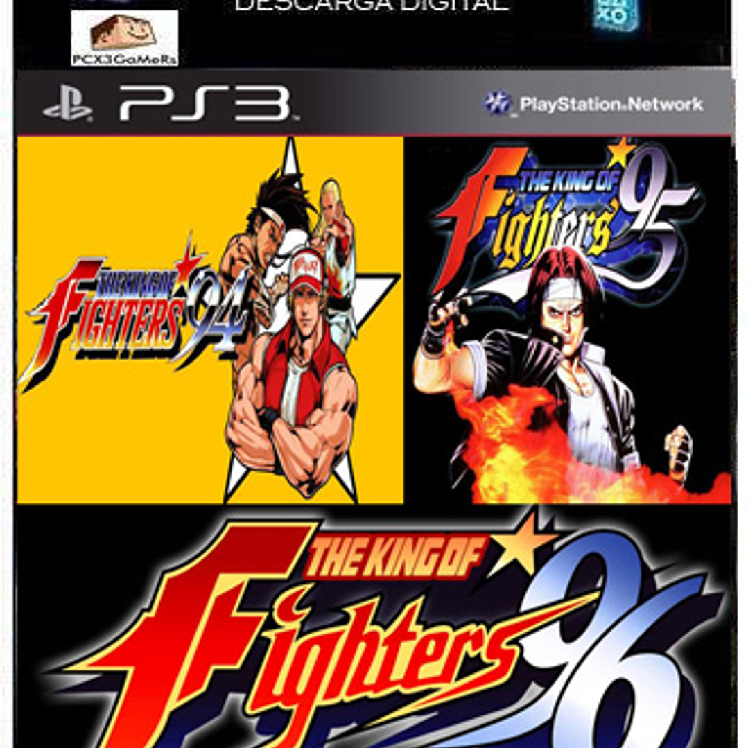 Ps3 Pack The King Of Fighters 94'95 '96  1