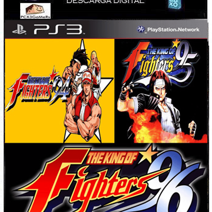 Ps3 Pack The King Of Fighters 94'95 '96  1