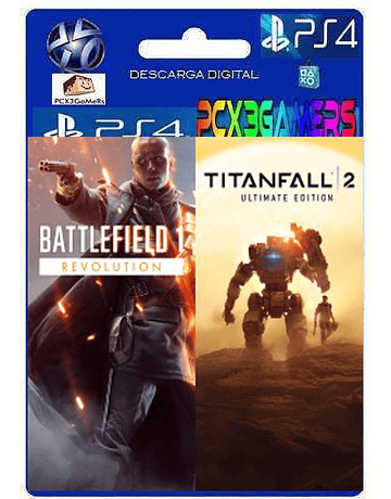 2 juegos en 1 Battlefield 1 Revolution + Titanfall 2