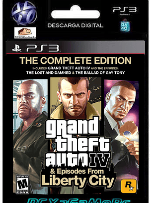 GTA IV: The Complete Edition ps3 [PCX3GaMeRS]