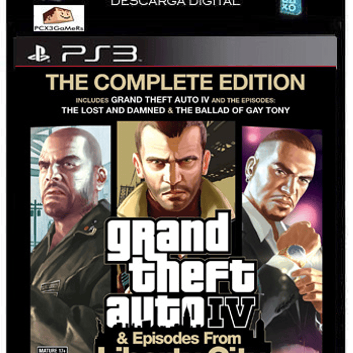 GTA IV: The Complete Edition ps3 [PCX3GaMeRS] 1
