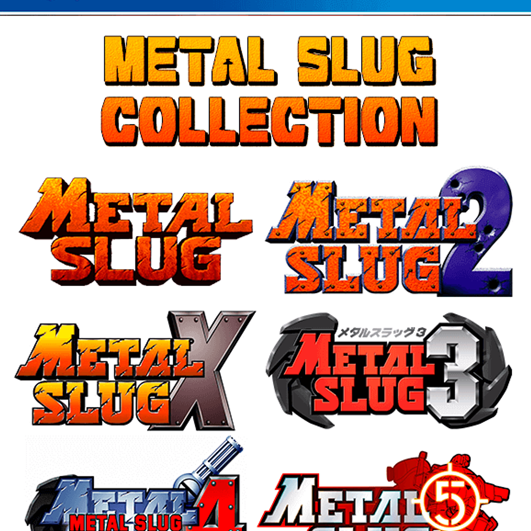 METAL SLUG ANTHOLOGY PS4 1
