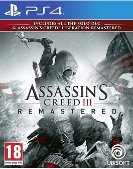 ASSASSINS CREED III REMASTERED PS4