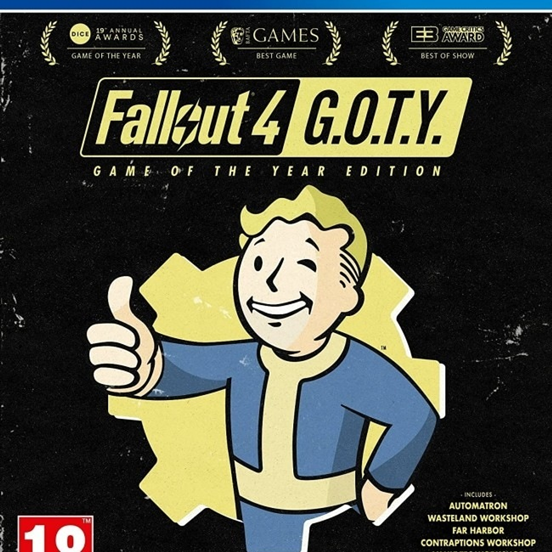FALLOUT 4 GAME OF THE YEAR EDITION PS4 1