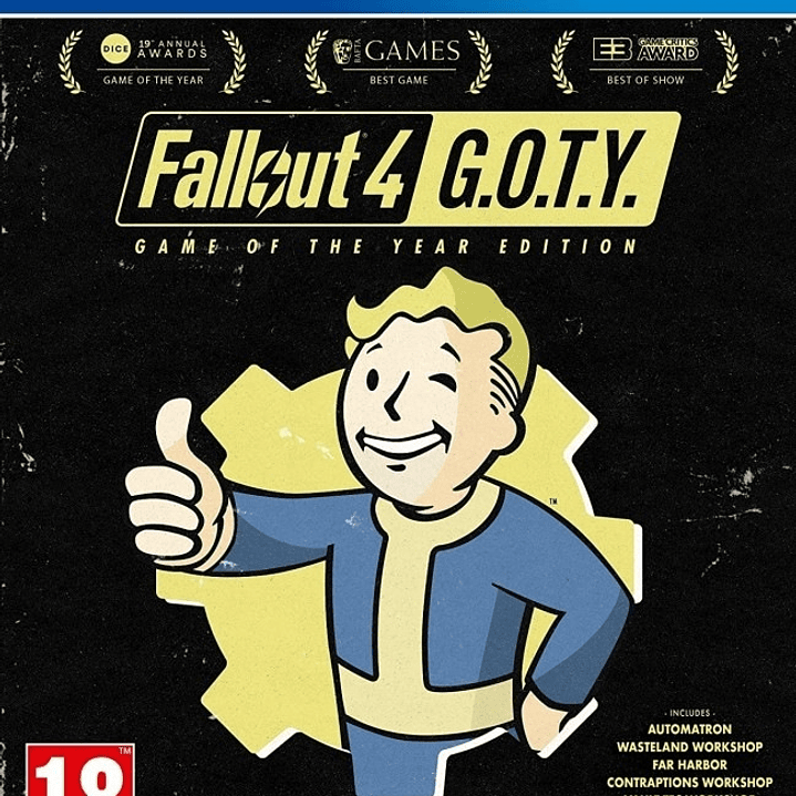 FALLOUT 4 GAME OF THE YEAR EDITION PS4 1