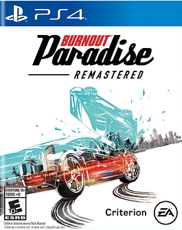 BURNOUT PARADISE REMASTERED PS4