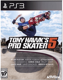  TONY HAWKS PRO SKATER 5