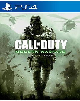 Call of Duty: Modern Warfare Remastered PS4 