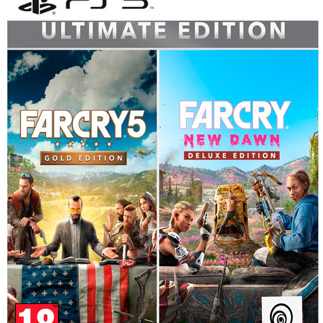 Far Cry 5 Gold Edition + Far Cry New Dawn Deluxe Edition Ultimate Bundle  PS5 1
