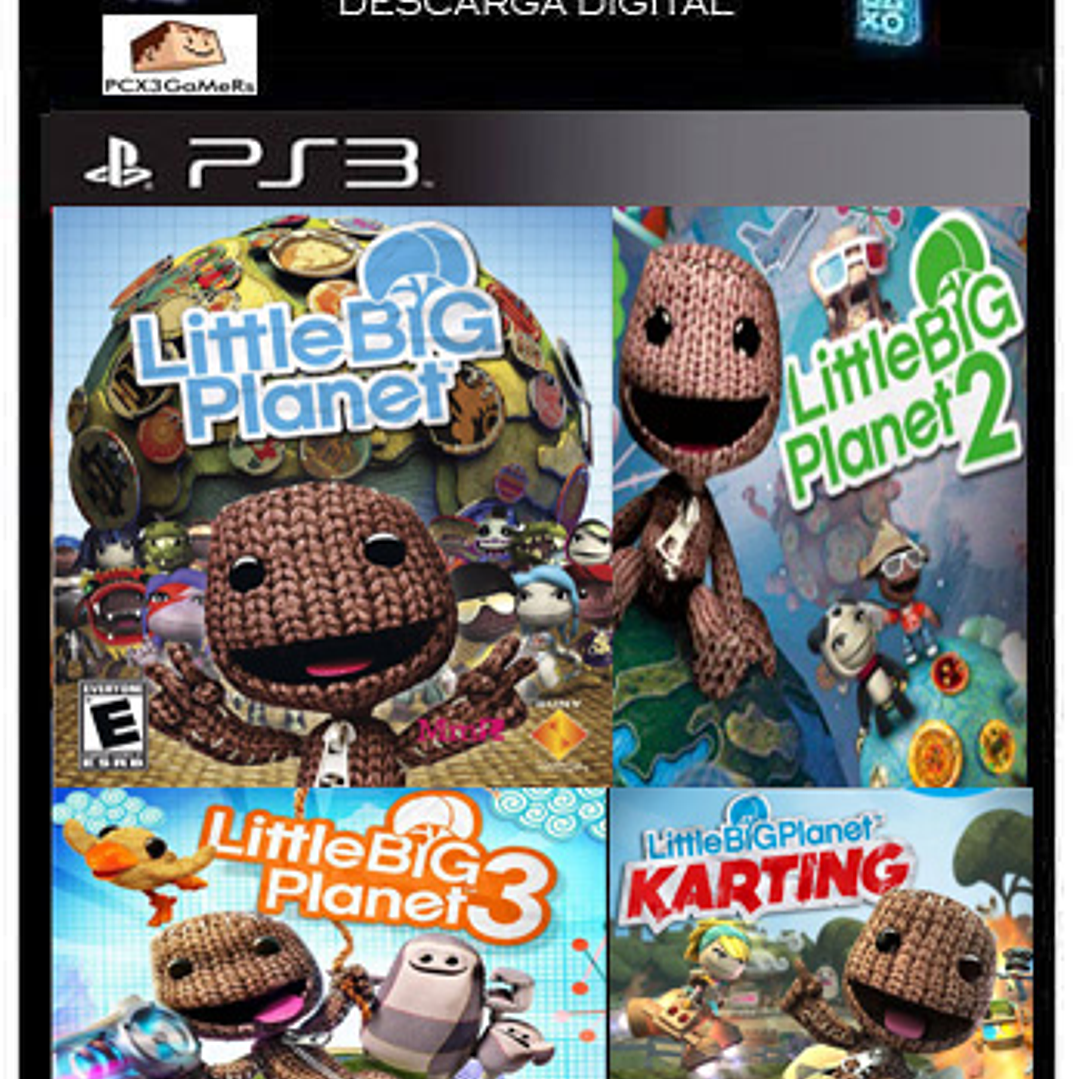 pack LittleBigPlanet 1-2-3-karting 1
