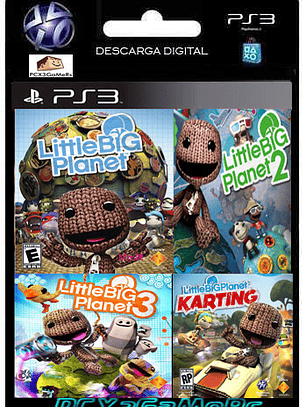pack LittleBigPlanet 1-2-3-karting