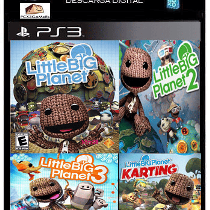 pack LittleBigPlanet 1-2-3-karting 1