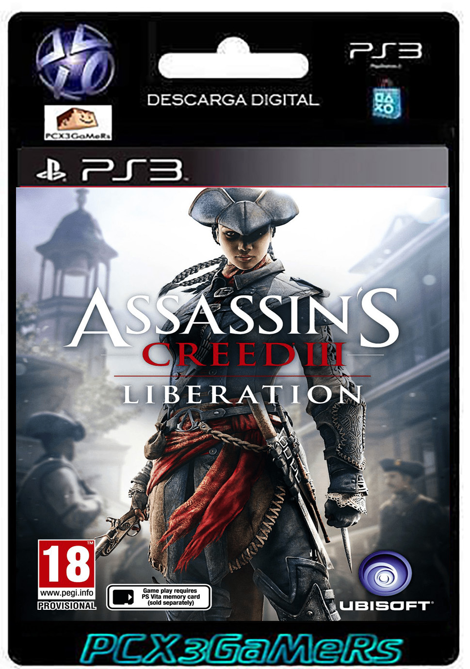 PS3 Assassin's Creed® Liberation HD Digital PS3 [PCX3GaMers]