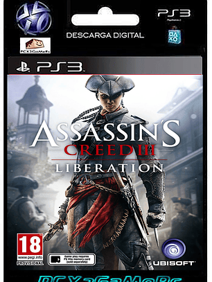 PS3 Assassin's Creed® Liberation HD Digital  PS3 [PCX3GaMers] 