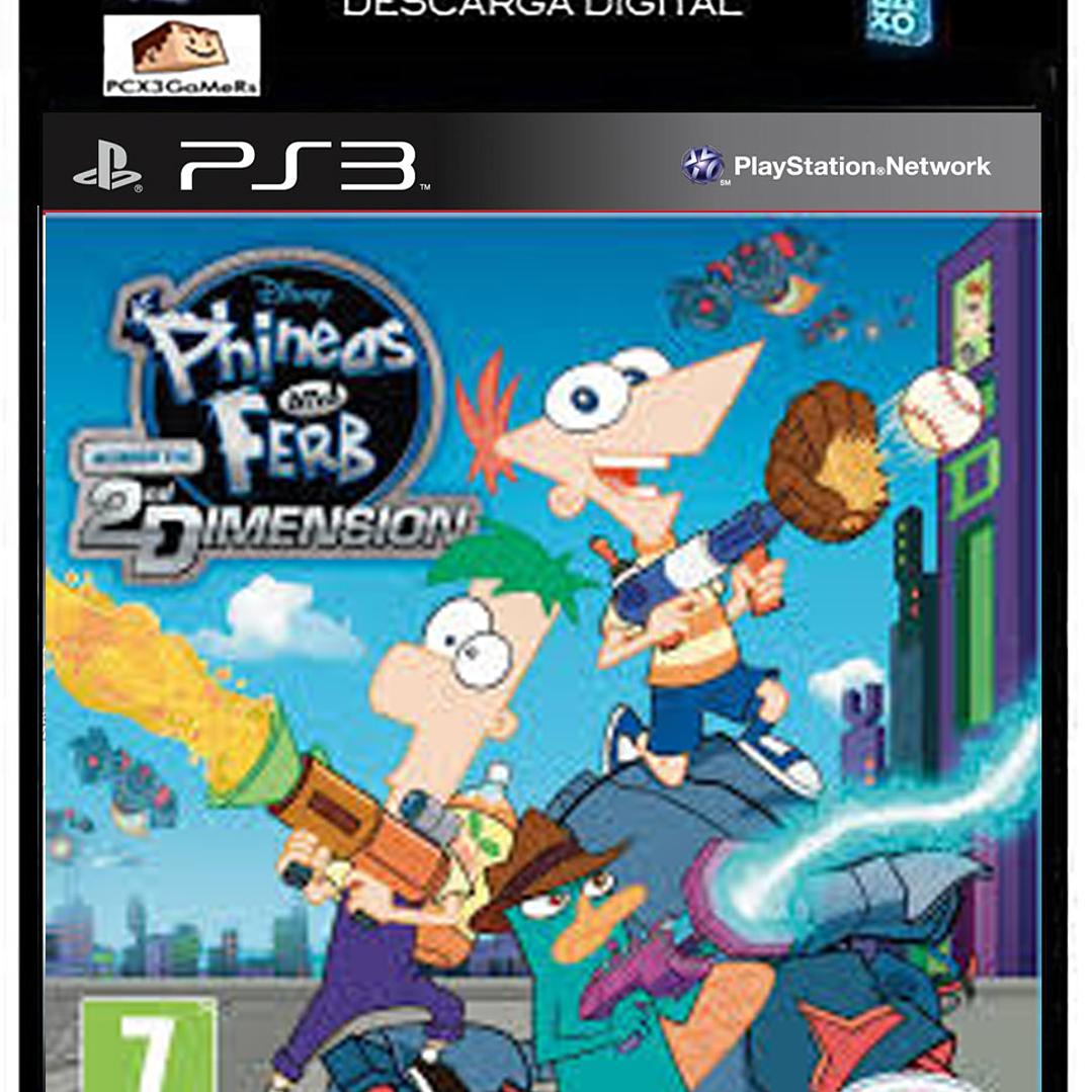 PS3 Phineas and Ferb: Across the Second Dimension  [PCX3GaMeRs] 1
