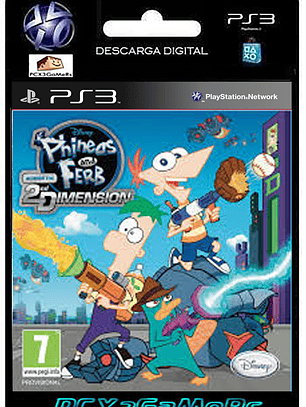 PS3 Phineas and Ferb: Across the Second Dimension  [PCX3GaMeRs]