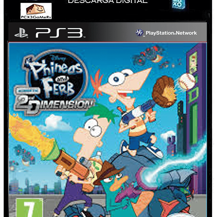 PS3 Phineas and Ferb: Across the Second Dimension  [PCX3GaMeRs] 1