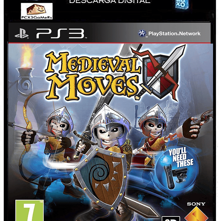 Medieval Moves ps3 (compatible con move) [pcxc3gamers] 1