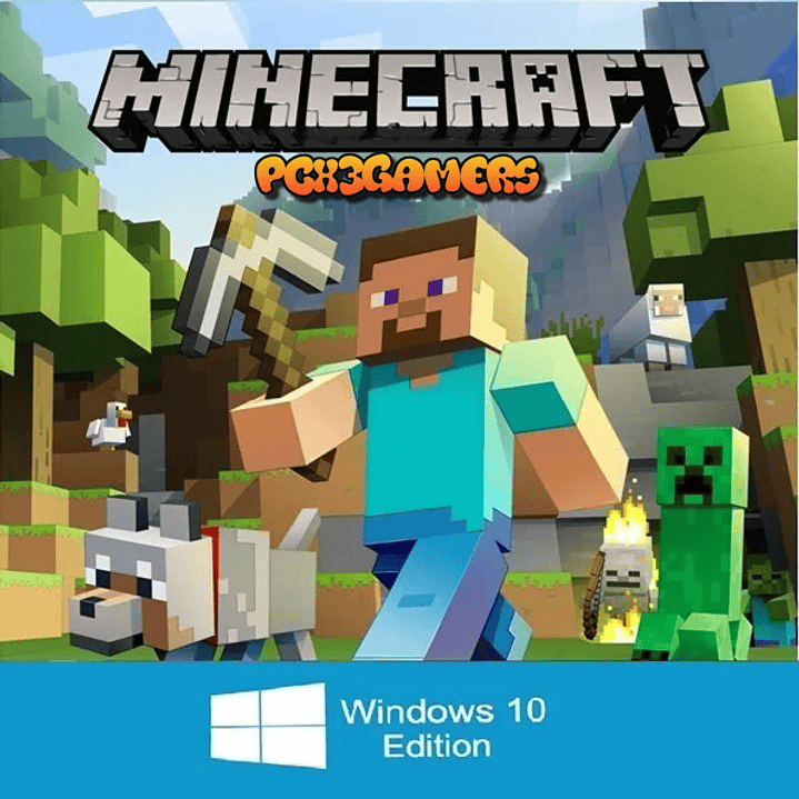 Minecraft Windows 10 Edition / Código Microsoft Pcx3gamers 1