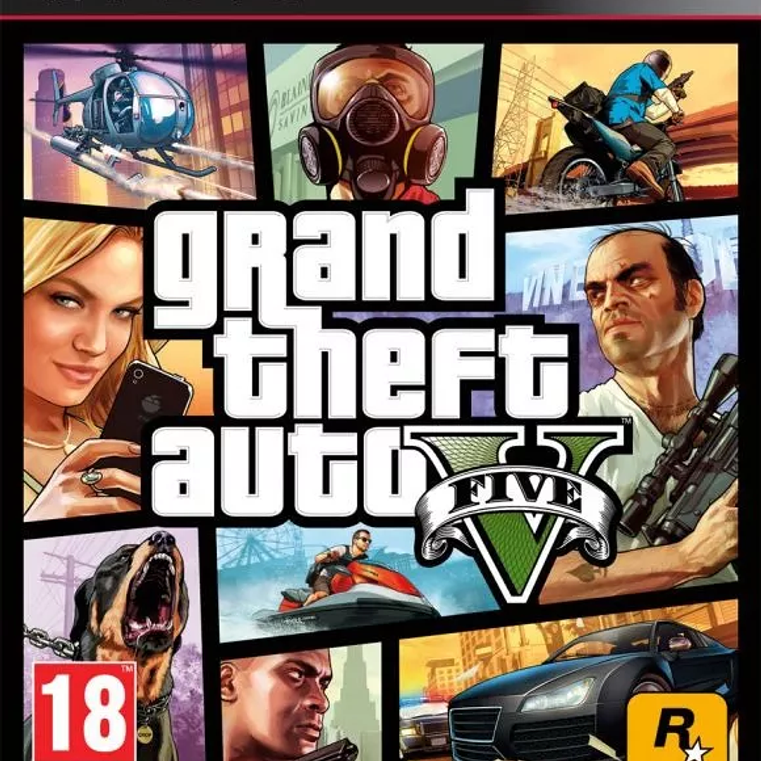 PS3 Grand Theft Auto V™ Original Playstation  GTA5 1