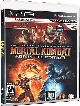 Mortal kombat 9 Komplete Edition PS3