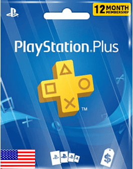 PSN Card EEUU Playstation Plus 12 meses U.S.A.
