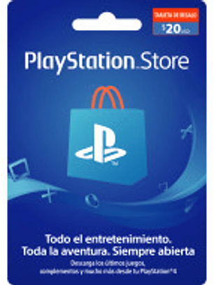 $20 PSN Gift Card Chile 