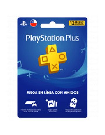 Playstation Plus 12 meses Chile