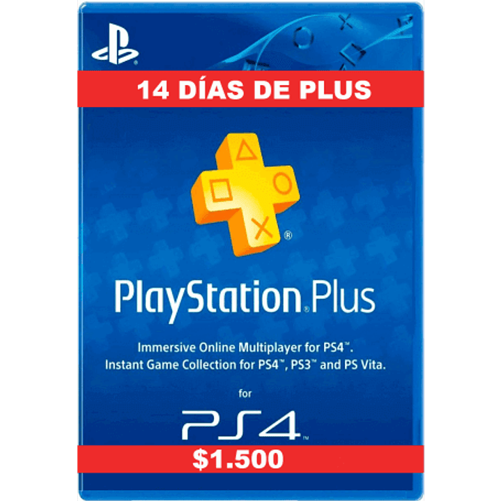PS4 Cuenta Plus de 14 días 1