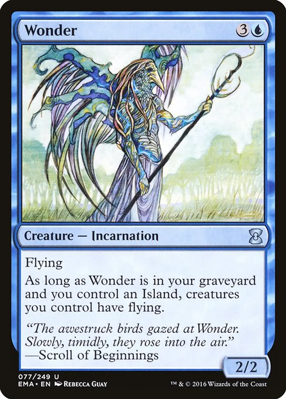 Carta Magic - FOIL Wonder - Idioma: Ingles - Edicion: Eternal Masters 1