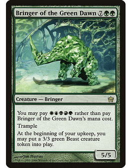 Carta Magic - Bringer of the Green Dawn - Idioma: Ingles - Edicion: Fifth Dawn
