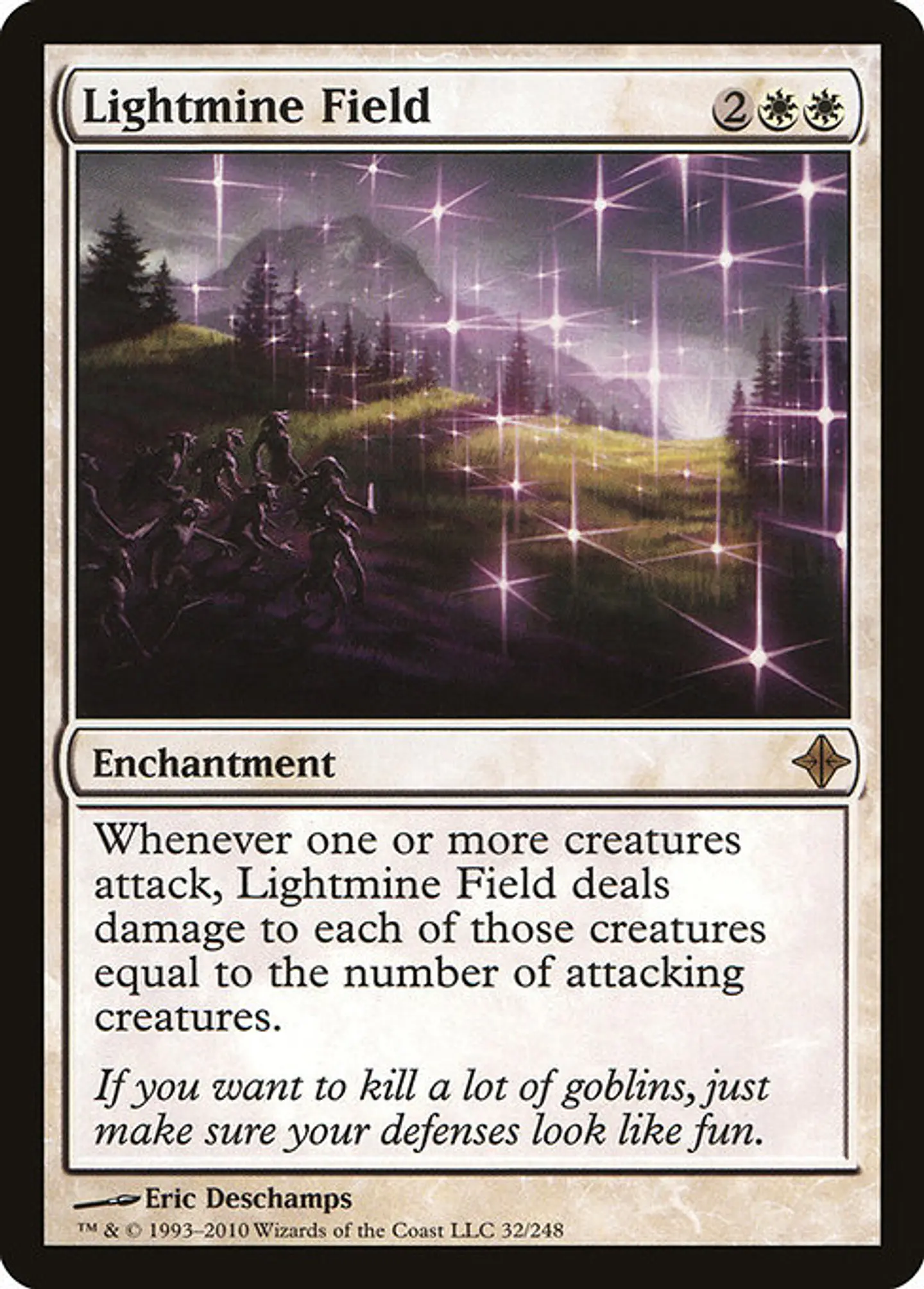 Carta Magic - Lightmine Field - Idioma: Español - Edicion: Rise of the Eldrazi 1