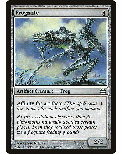 Carta Magic - FOIL Frogmite - Idioma: Ingles - Edicion: Modern Masters