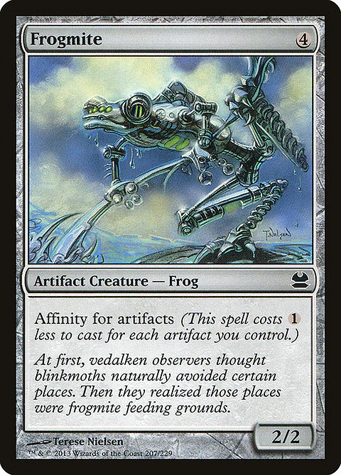 Carta Magic - FOIL Frogmite - Idioma: Ingles - Edicion: Modern Masters