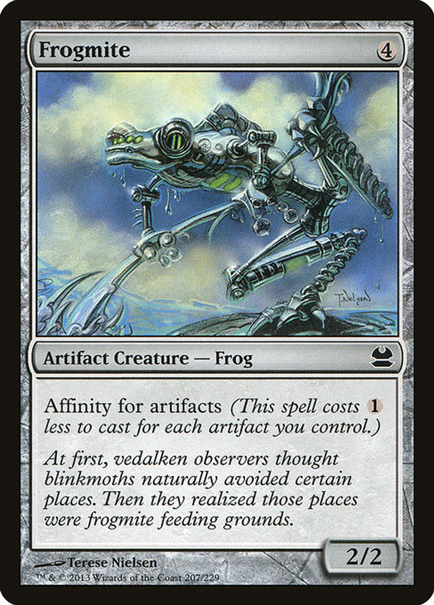 Carta Magic - FOIL Frogmite - Idioma: Ingles - Edicion: Modern Masters 1