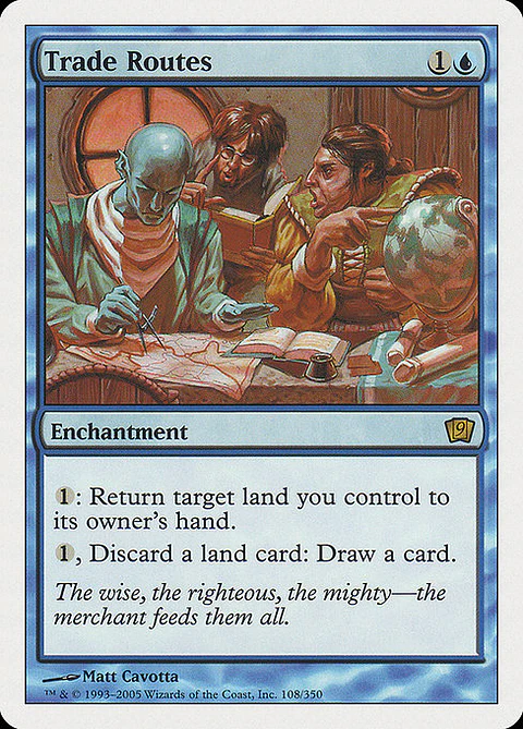Carta Magic - Trade Routes - Idioma: Ingles - Edicion: Ninth Edition
