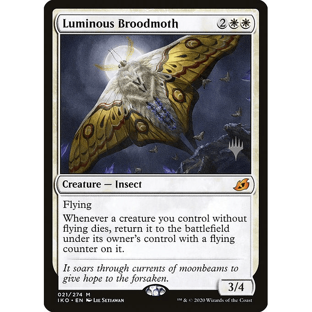 Carta Magic - FOIL Luminous Broodmoth - Idioma: Ingles - Edicion: Ikoria: Lair of Behemoths Promos