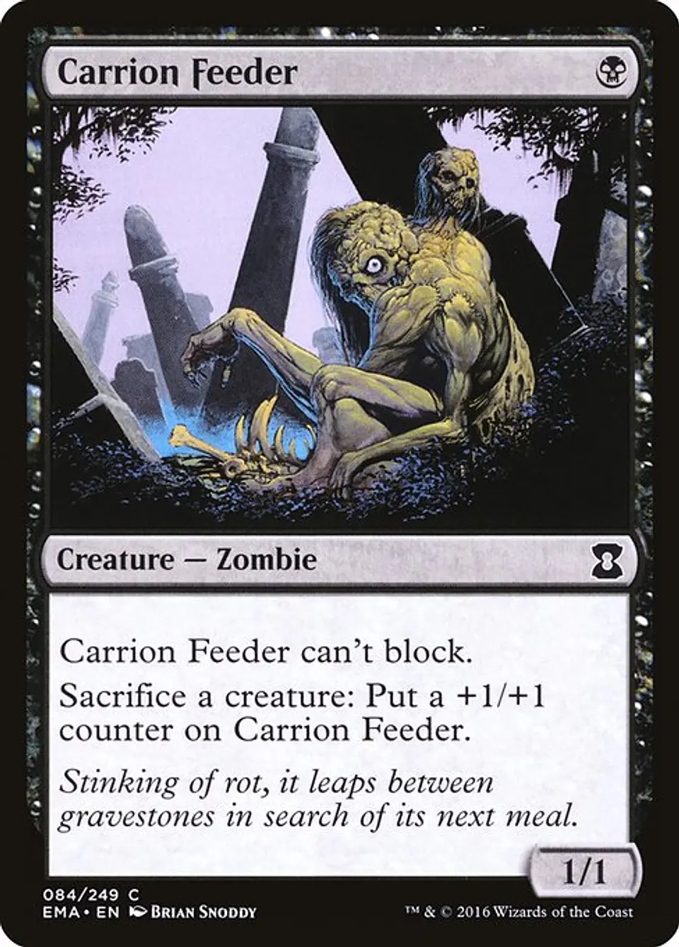 Carta Magic - FOIL Carrion Feeder - Idioma: Ingles - Edicion: Eternal Masters 1